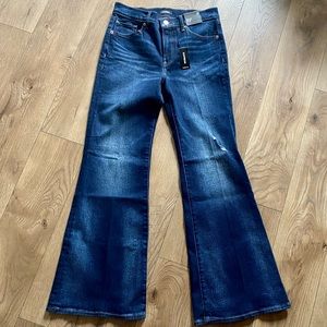 Express denim jeans, size 4 short, 70’s Flare Mid Rise, NWT